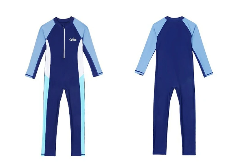 Full Body Boys Rash Guard Swimsuit 11 Boys pool and beach swimsuit