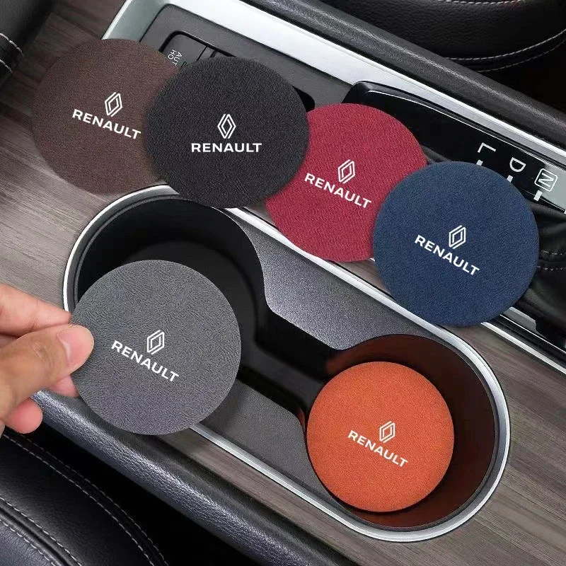 

Подставка для автомобильных стаканов и бутылок, противоскользящий коврик для Renault Trafic, Clio, Laguna 2, Megane 2, 3, Duster, Logan, Captur, Koleos