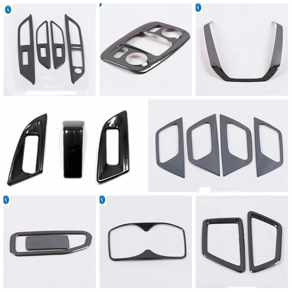 

Для Peugeot 3008 5008 GT 2017-2023 черный автомобильный оконный стеклянный подъемник/дверной динамик/лампы для чтения декоративная крышка накладка аксессуары