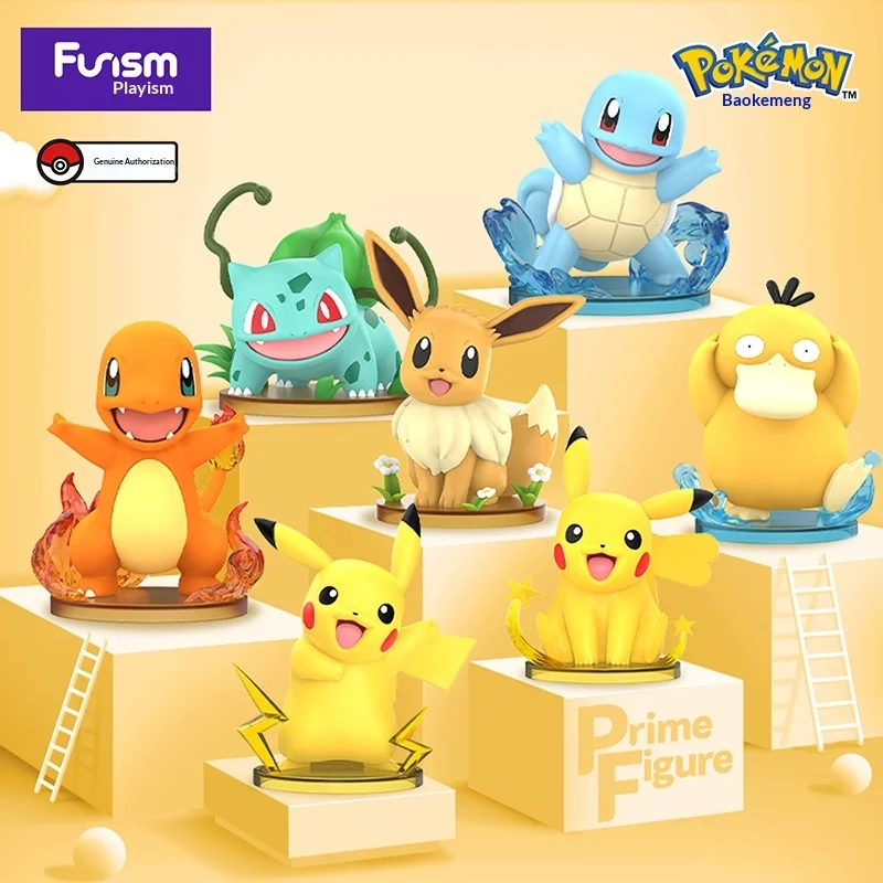 

Funism Authentic Pikachu Figure Trendy Collectible Vinyl Doll Desktop Display Ornament For Adult Anime Fans