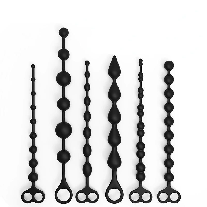 Super Long Silicone Butt Plug Multiple Types Backyard Anal Bead Pulling for Couples Massager Adult Sex Toys