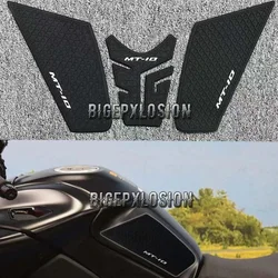For YAMAHA MT-10 2018-2019-2020-2021-2022-2023 Tank Pad Side Protector Stickers Decal Gas Knee Grip Traction Pad Tankpad