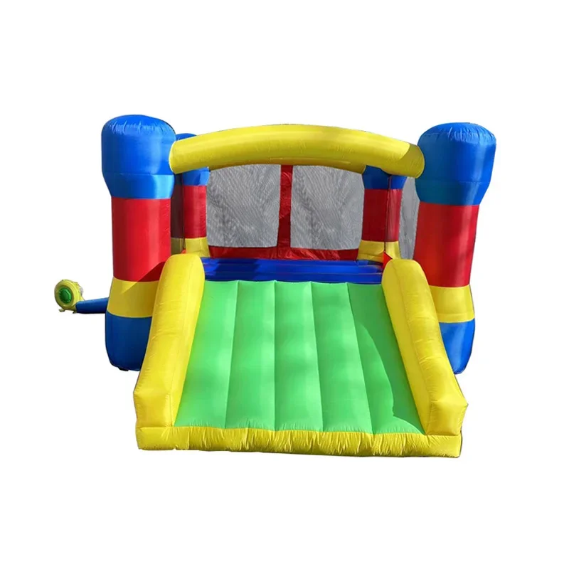 Small Home Use Inflatable Jump House Oxford Backyard Bouncy Castle Inflator with Cheap Price