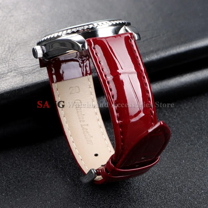 Universelles Ersatz-Lederarmband 12mm 14mm 16mm 18mm 19mm 20mm 21mm 22mm 24mm Leder-Uhrenarmband für Herren und Damen Weiches Handgelenksband