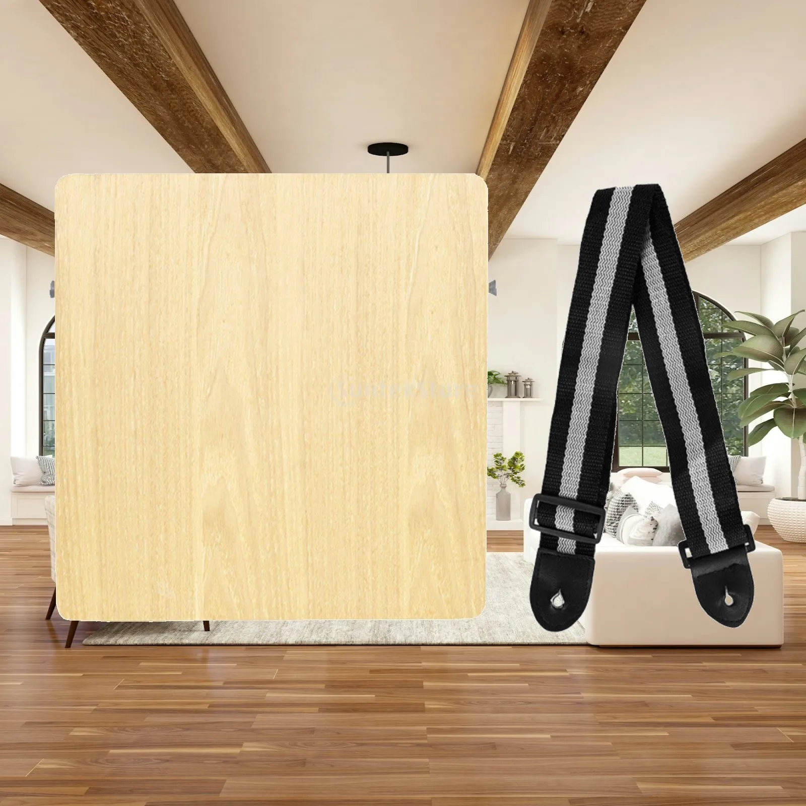 Cajón de Percusión Portátil de Madera, Instrumento Musical de Mano, Pad de Ritmo para Banda Escolar