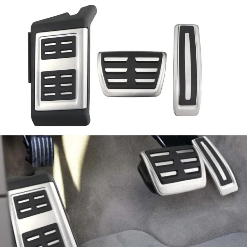 

Car Pedals Cover for Audi Q7 SQ7 2006 - 2015 Accelerator Gas Brake Pedal Foot Rest Dead Pedal Pad Non-Slip Interior Accessories