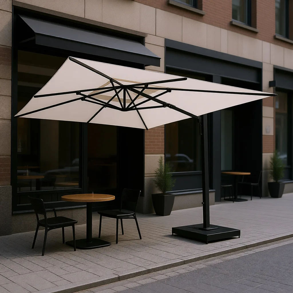 

Outdoor Parasol Courtyard Umbrella Outdoor Garden Villa Balcony Restaurant Sun Umbrella Custom Factory Wholesale Direct Sales