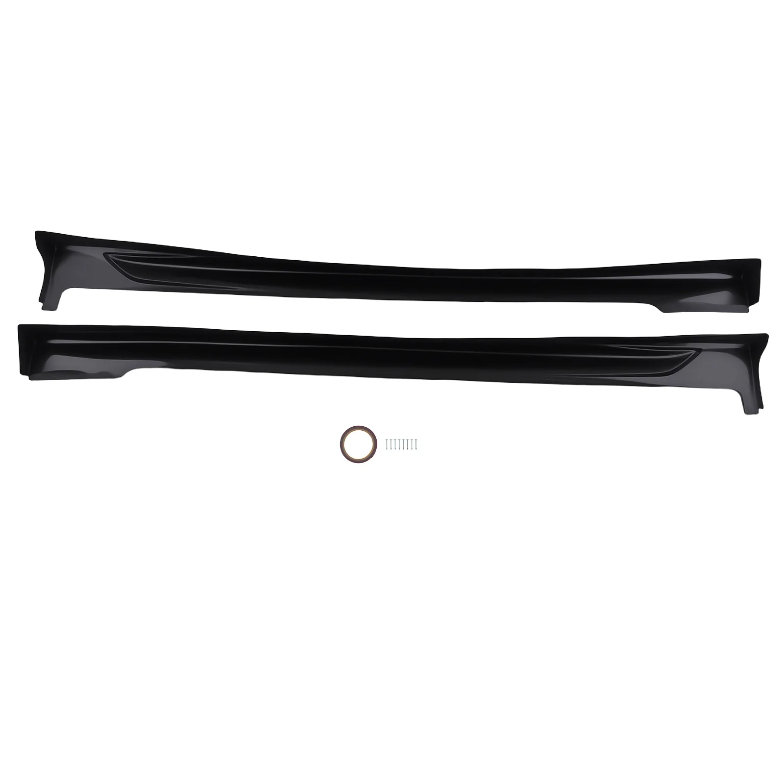 

Body Side Extension Panel Kit for Infiniti Q50 2014-2023 Gloss Black ABS 2PC