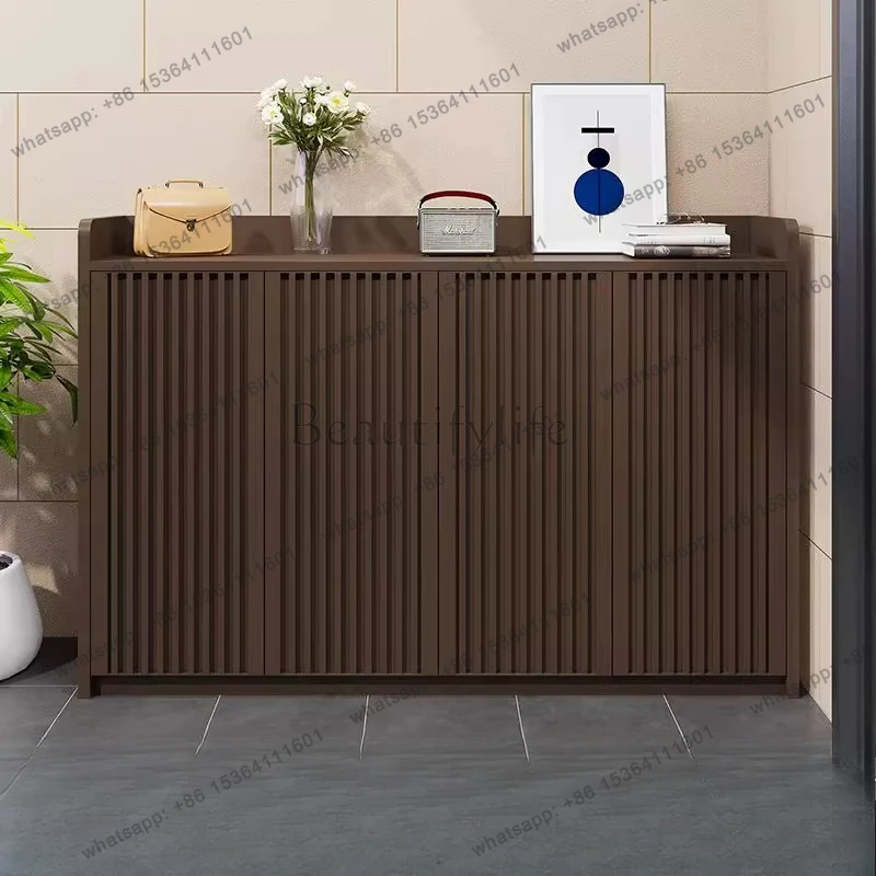 

Entrance Hall Vertical Shoe Cabinet Wooden Space Saving Sunglasses Shoe Cabinet Slippers Replica Muebles Shoemakers Furniture