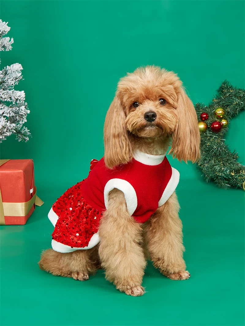 Vrolijk kerstfeest Hond Winter - Winter Clothing In French recensie en prijs