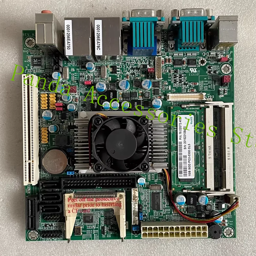 

Промышленная материнская плата LR100 Mini-ITX ATOM N450 с двумя портами LAN, модель LR100-N16D