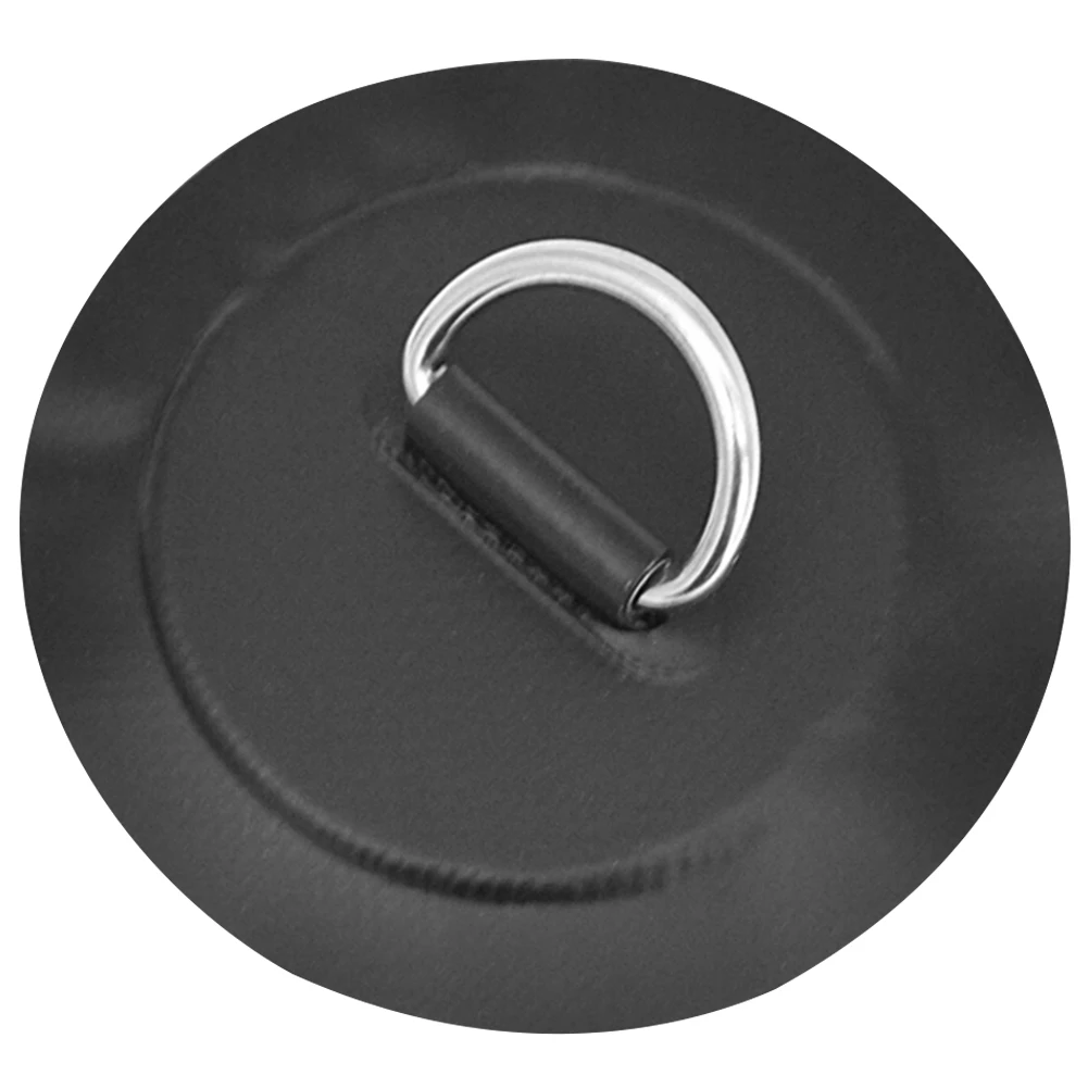 8cm D-Ring Patch Stand Up Paddle Ring Patch Round Shape SUP D-Ring Patch Seawater Resistant for Inflatable Boat Kayak