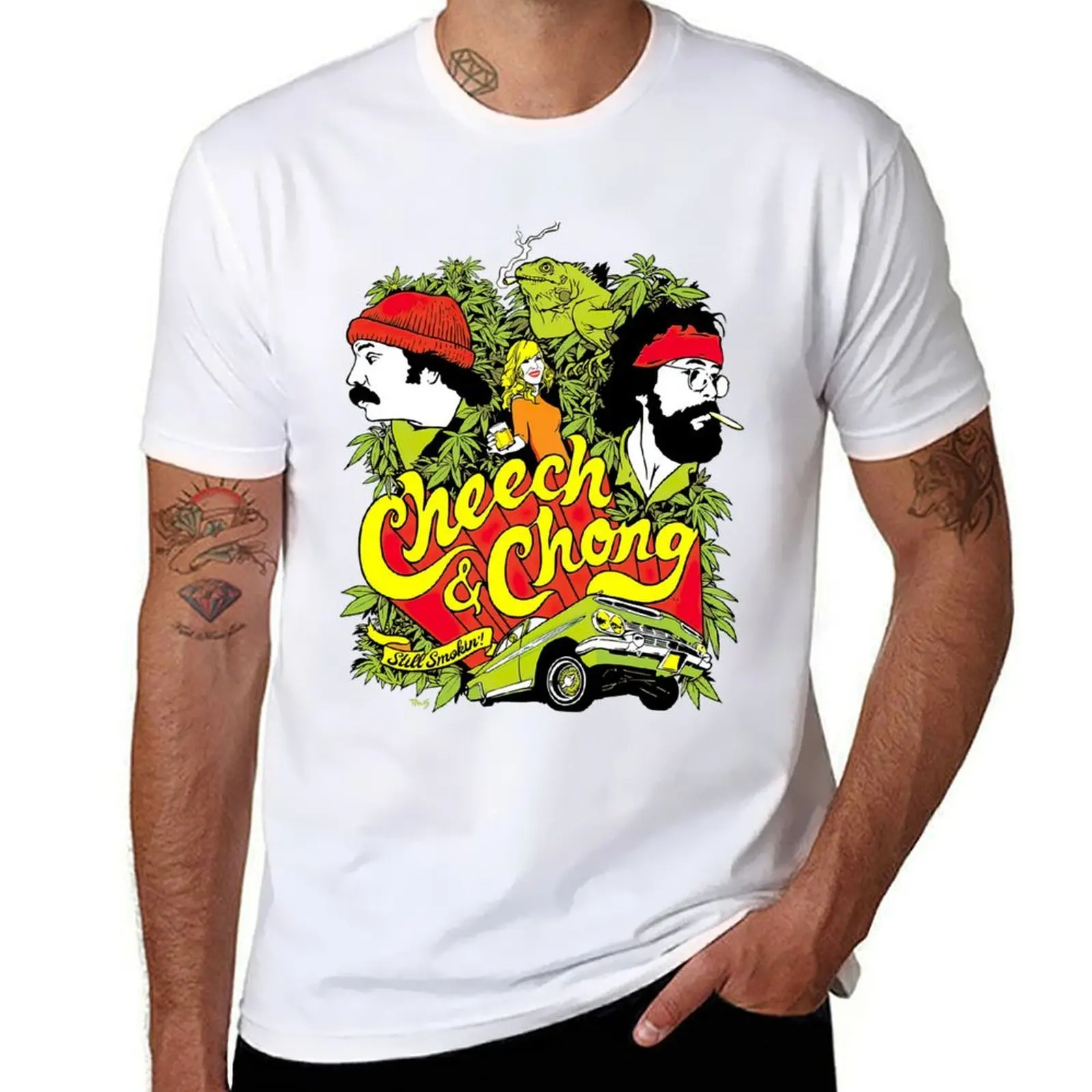 

Birthday Gifts Cheech And Chong Gift For Fans T-Shirt t shirts for man graphic vintage cotton t shirt man T-Shirt