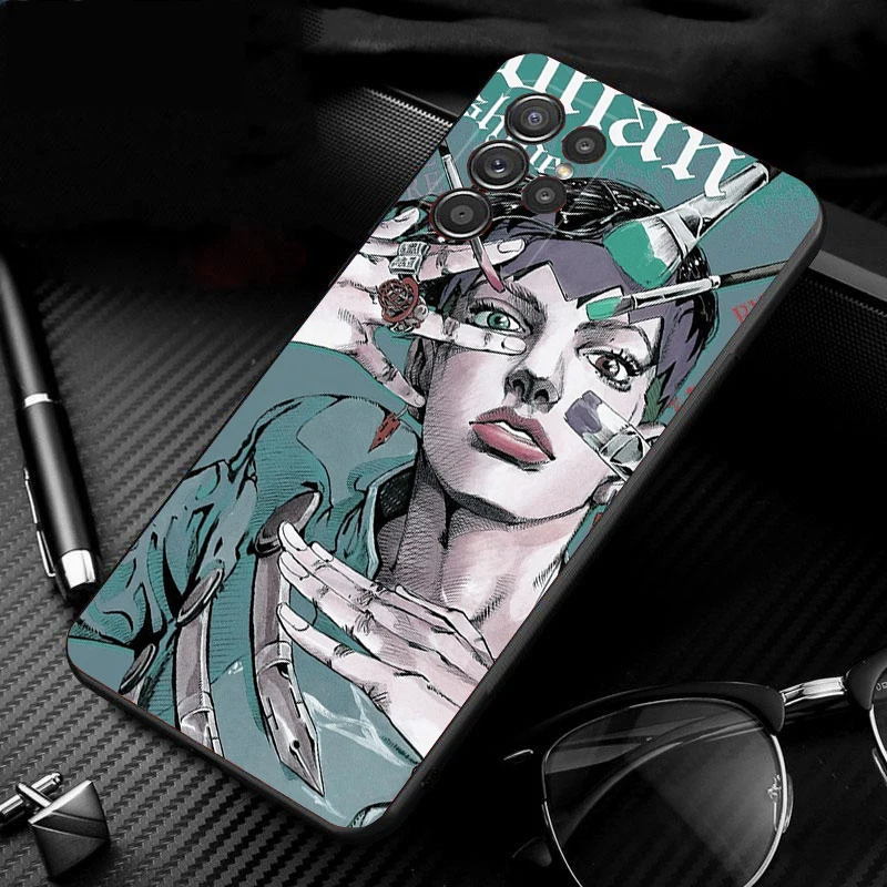 

jojo's bizarre adventure Jotaro Jolyne Case For Samsung Galaxy S25 S24 S23 S22 S21 Ultra S24 S23 S22 S21 S25 Plus S24 S20 FE