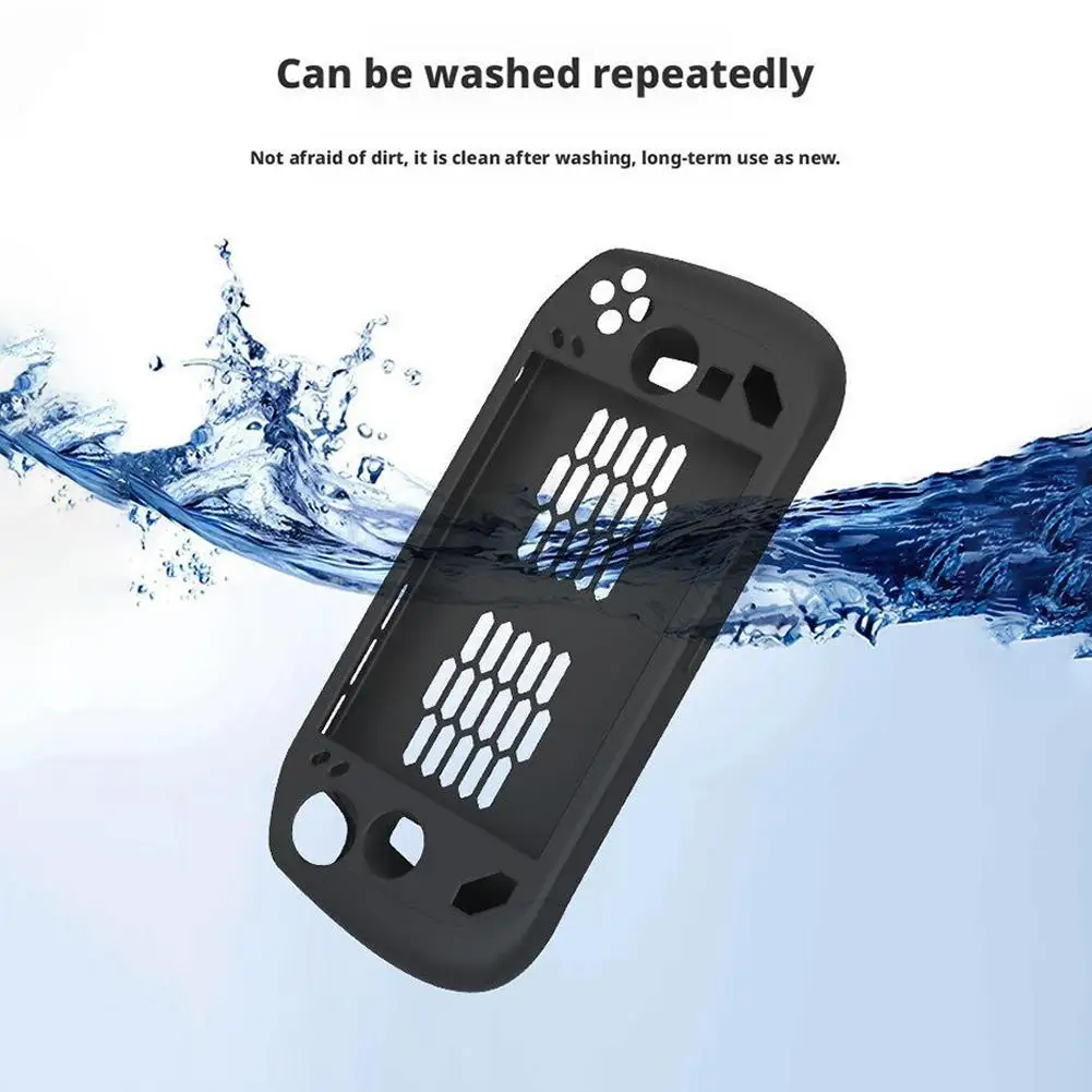 For Legion Go S Game Console Protective Case Ergonomically Protective Fall/anti Shell Sweat Silicone Designed Anti Game U2S2