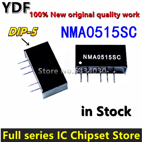 100% New NMA0515SC DIP-5 SIP-5 SIP-4 NEW ORIGINAL DC-DC POWER MODULE CHIP DIP