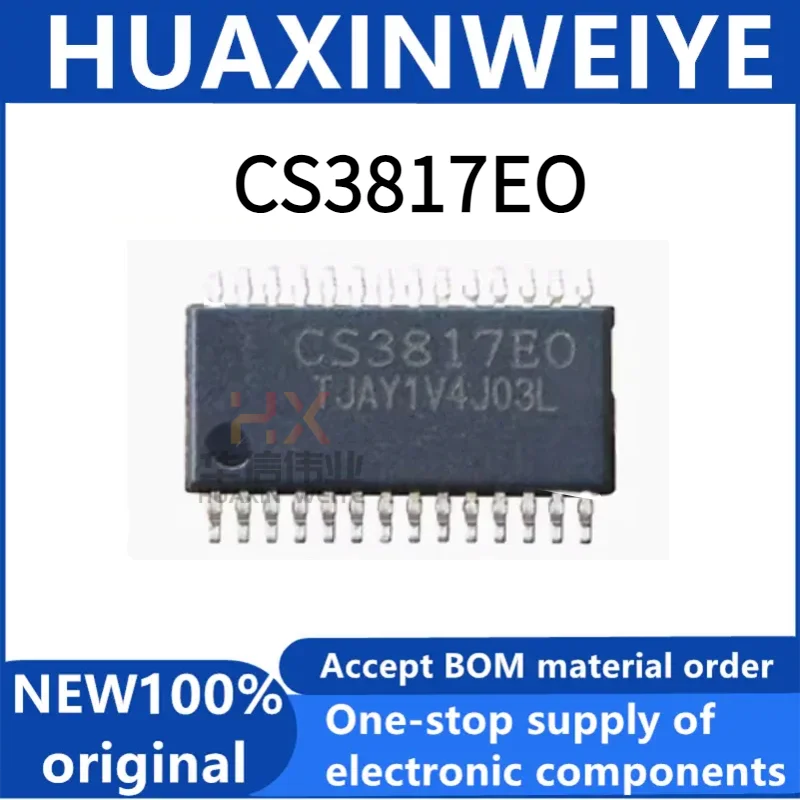 1/5/10pcs Brand new original CS3817EO package HTSSOP-28 Class D power amplifier audio power amplifier chip