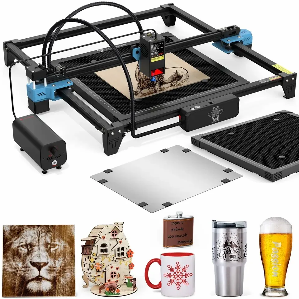 ActionLasers TTs-20Pro Twotrees Grabador Laser Portatil Engraver Wood Laser Cut for Pvc Plastic Laser Engraving Machines