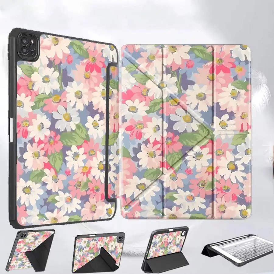 

Cartoon Print Tablet Case For iPad Mini 6 7 Air 4 5 M3 M2 M4 11inch Pro 11th 10th 9th 8th 7th 12.9inch Pro 2025 Holder Cover