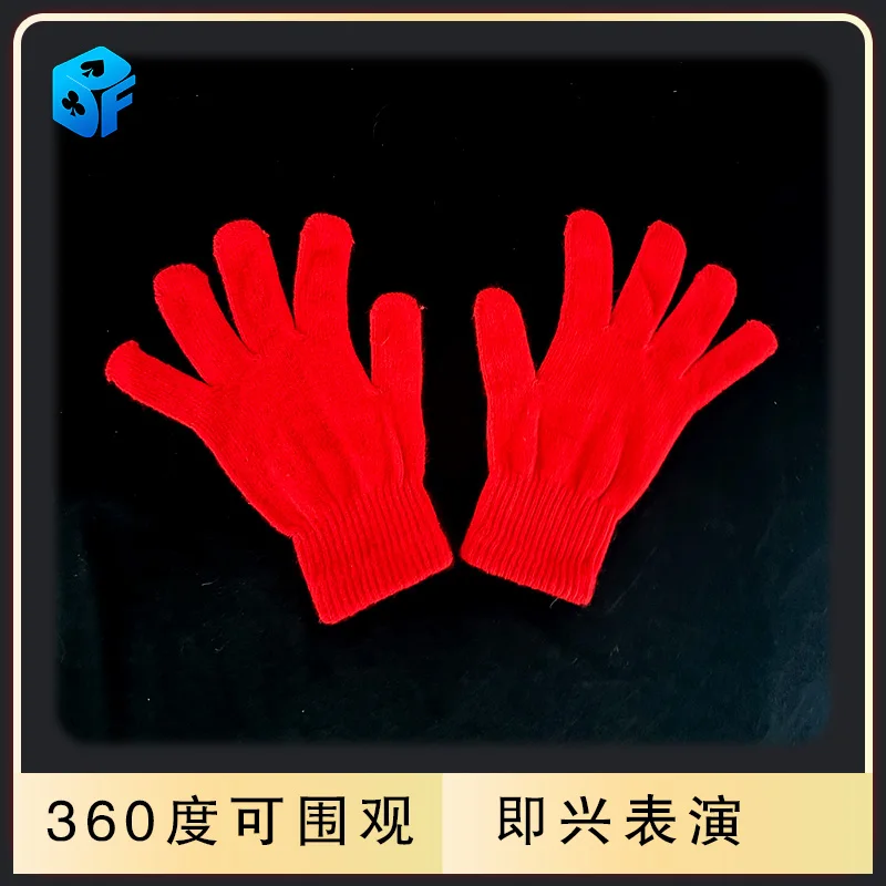 MR. GLOVES by Juan Pablo Funny silk scarves disappear Doll Appear Magia Accessories Magician Funny Close-up Illusions Gimmicks