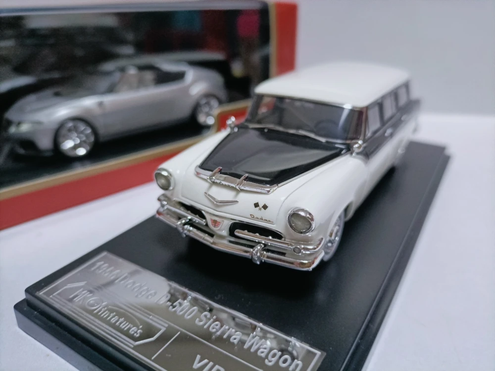 

Модель автомобиля MK 1:43 D-500 Sierra Wagon 1956, ограниченная серия, металлическая статическая модель автомобиля из смолы, игрушка в подарок