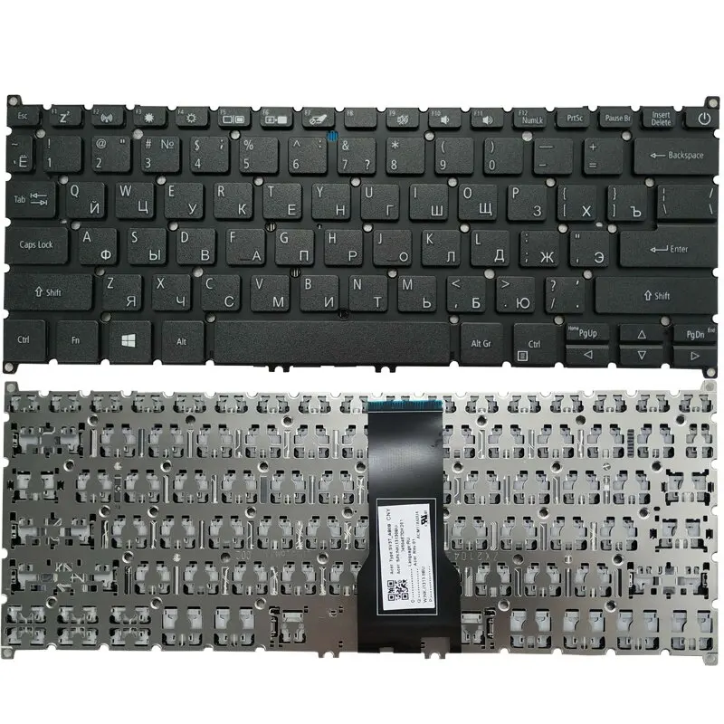 

New Russian Keyboard For Acer Swift 3 SF114 SF314-54 SF314-54G SF314-41 SF314-41G SF114-32 RU Black