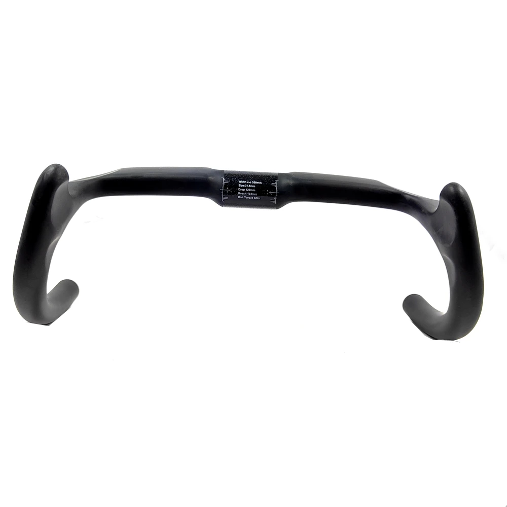 BIKEDOC HB23 Neuer Carbon-Rennlenker UD Glanz/Matt Finish 31,8MM*330/390MM Rennlenker Fahrradteile Ultraleicht – Detail 7