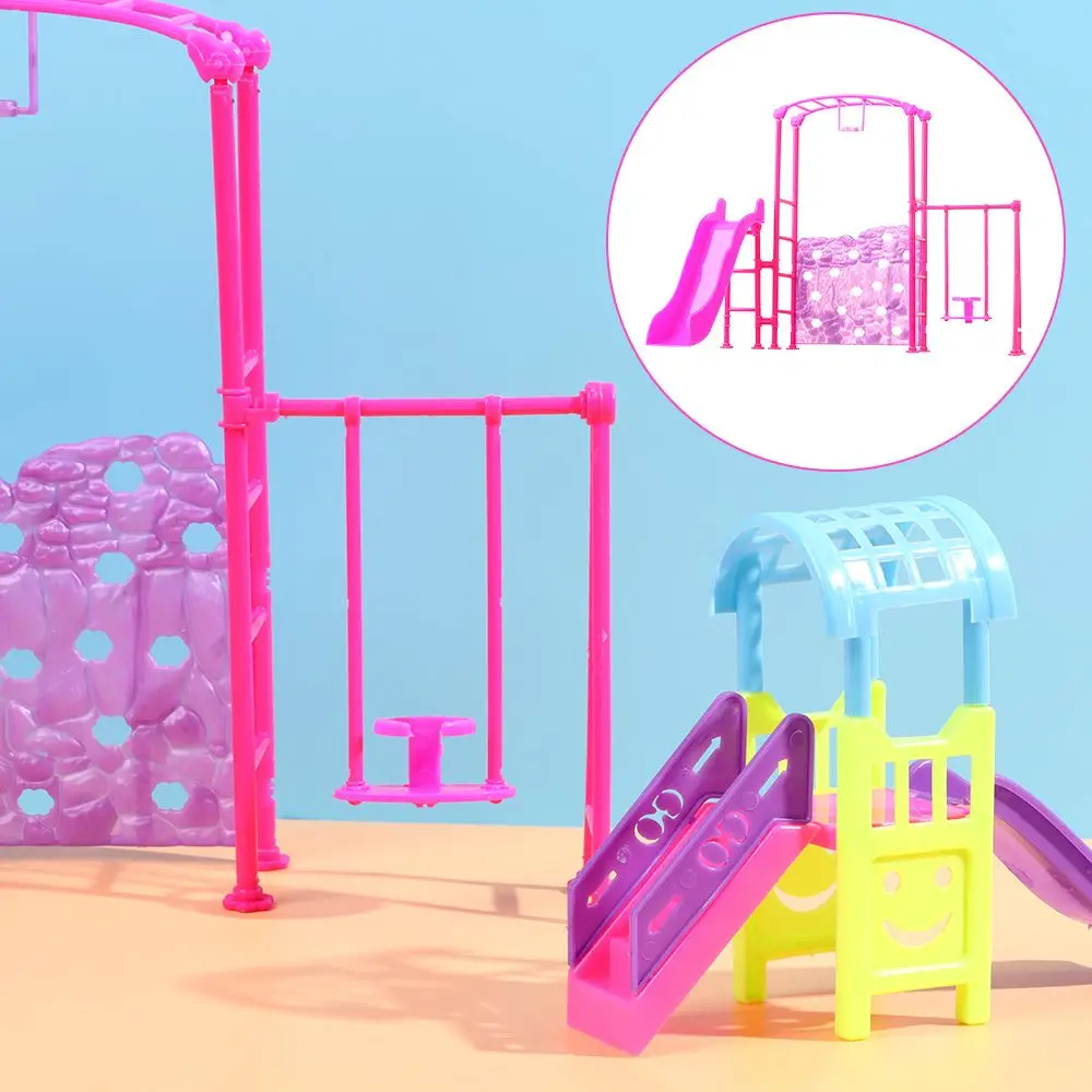 耐久性のある PVC 素材の装飾ドールハウスシミュレーションバッグ遊び場ベッドミニチュアモデルドールハウスアクセサリー