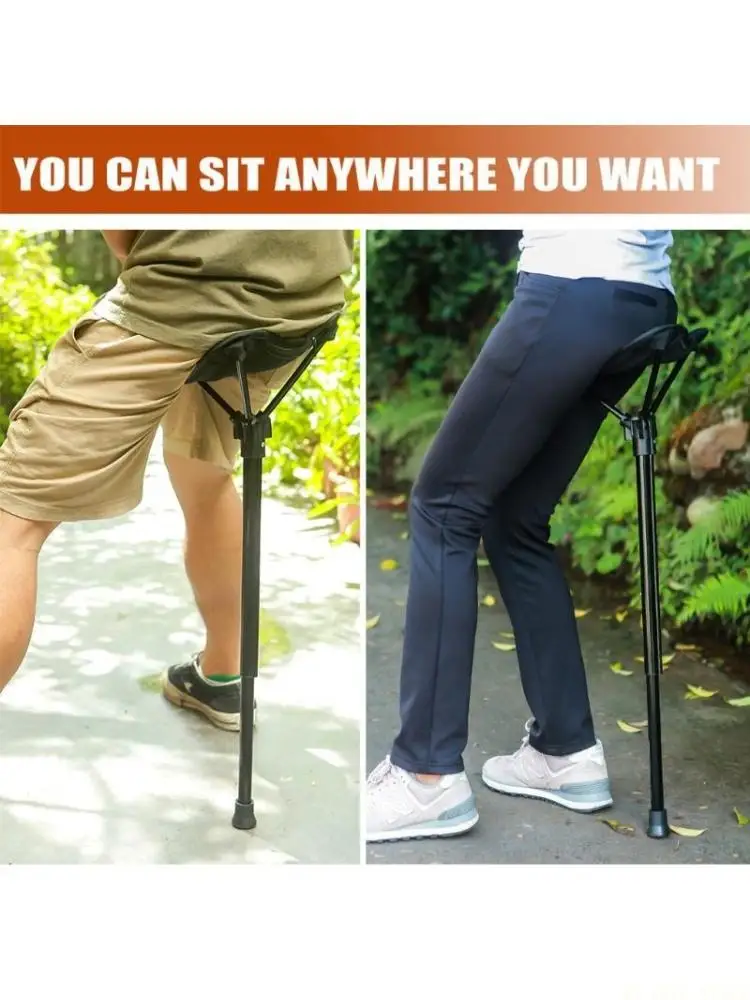 

M5TC Регулируемый телескопический складной стул, портативный высокий стул на одной ножке, высокий бездельник, стул для прогулок