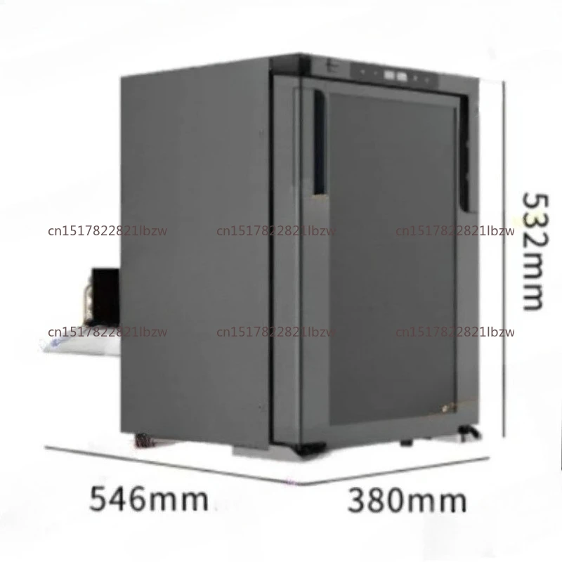R40 40 Liters Caravan Fridge Freezer Refrigerator AC DC Dual Use Car Cooler Portable  Refrigerator with  Compressor 1 pcs