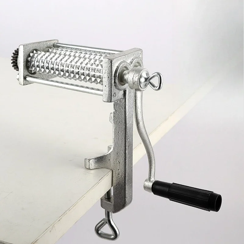 Manual aluminum household small labor-saving cast iron meat tenderizer