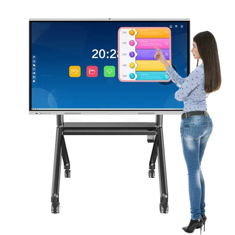 High Quality Smart 100 Inch Touch Screen Digital Electronic Interactive White Board Whiteboard TV