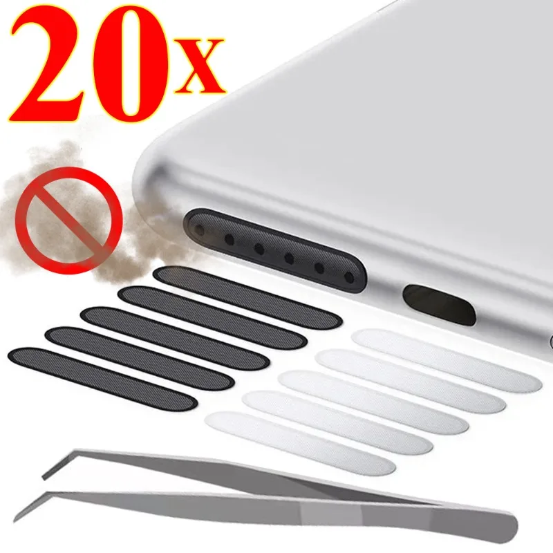 Universal Self-adhesive Dustproof Net Stickers For iPhone 17 16 Samsung Mi Huawei Phones Speaker Anti Dust Mesh Protector Films