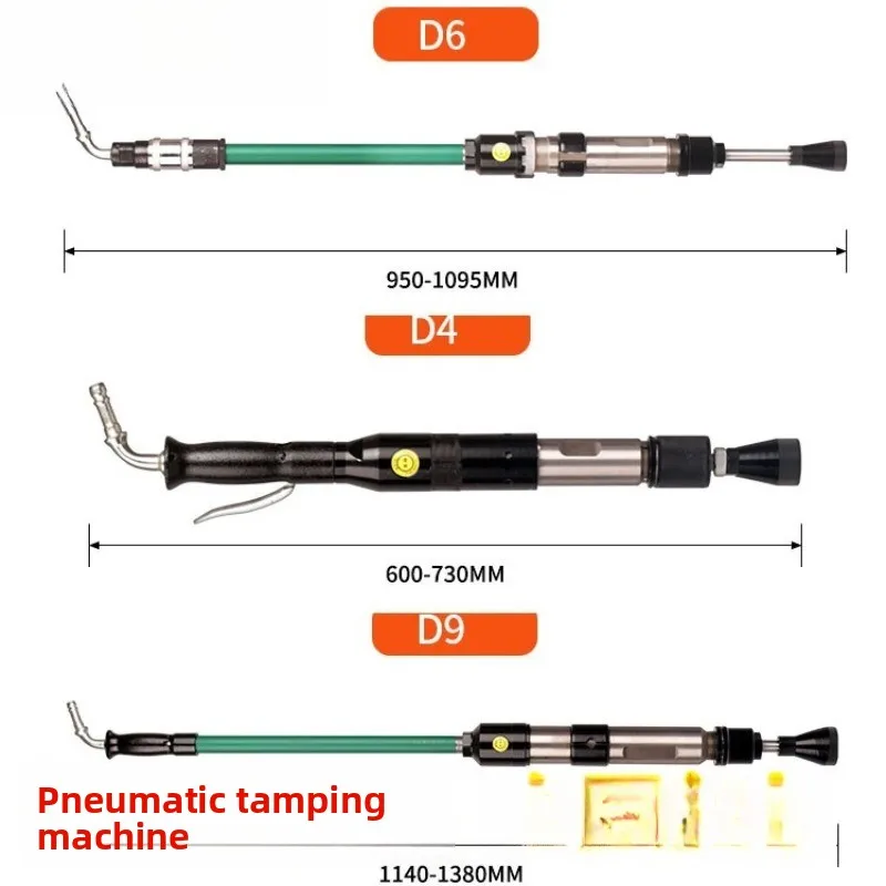 Pneumatic compaction machine, furnace building machine, furnace  hammering and solidification machine, furnace
