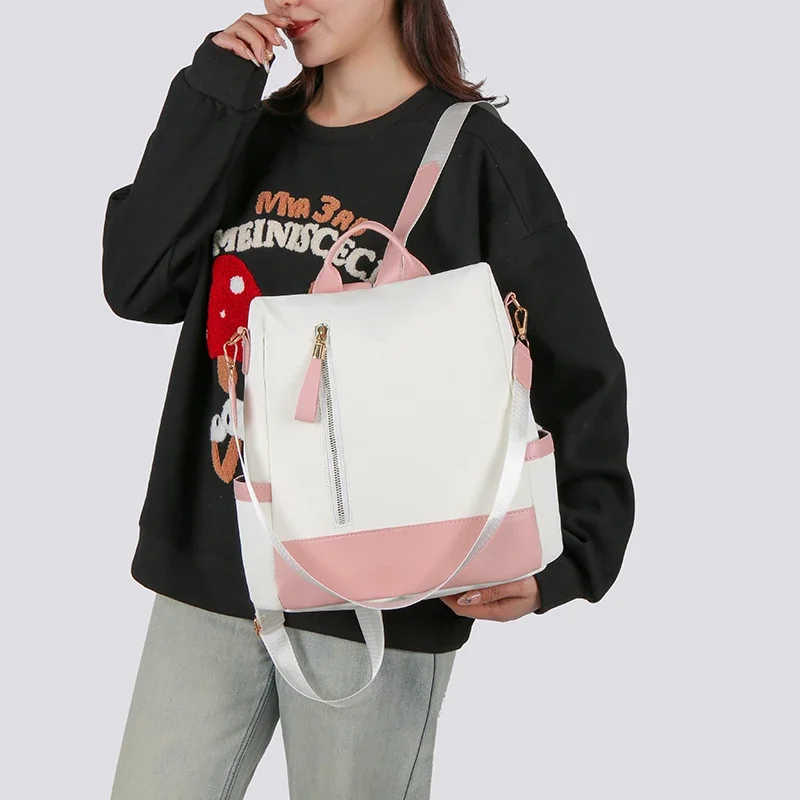 

Luxury Women's Diaper Bag Elegant Crossbody Handbag Minimalist Designer Tote Vintage Leather Solid Color Classic Bag