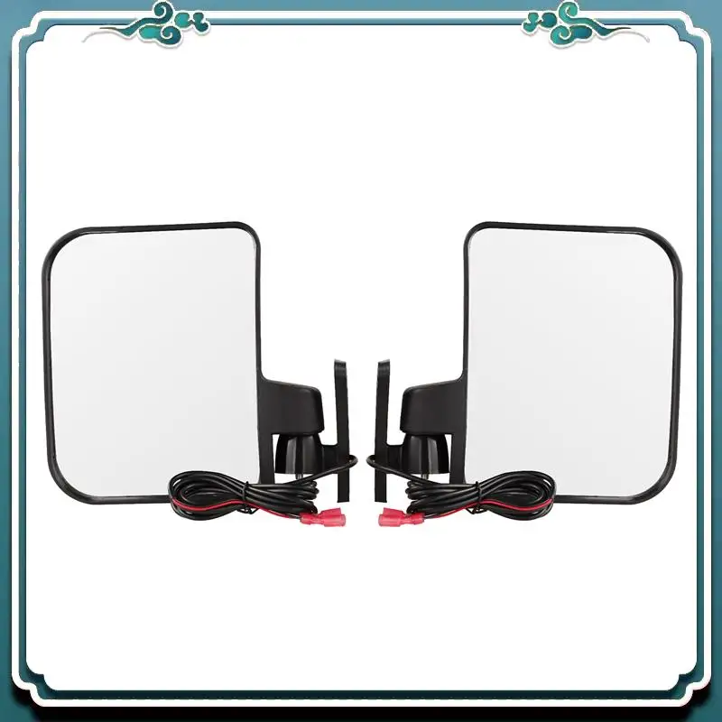 

Reliable Golf Cart Side Mirrors With LED Turn Signal Light For Club Car EZGO Yamaha And Others Golf Cart