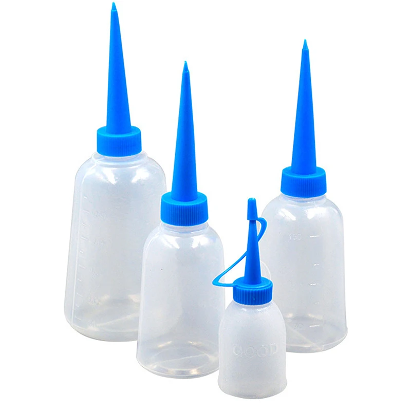 

Утолщенная пластиковая бутылка для выхода масла, аппликатор с игольчатым наконечником, прецизионная бутылка, 30/100 мл, бутылка с маслом для клея, бутылка для воды с маслом