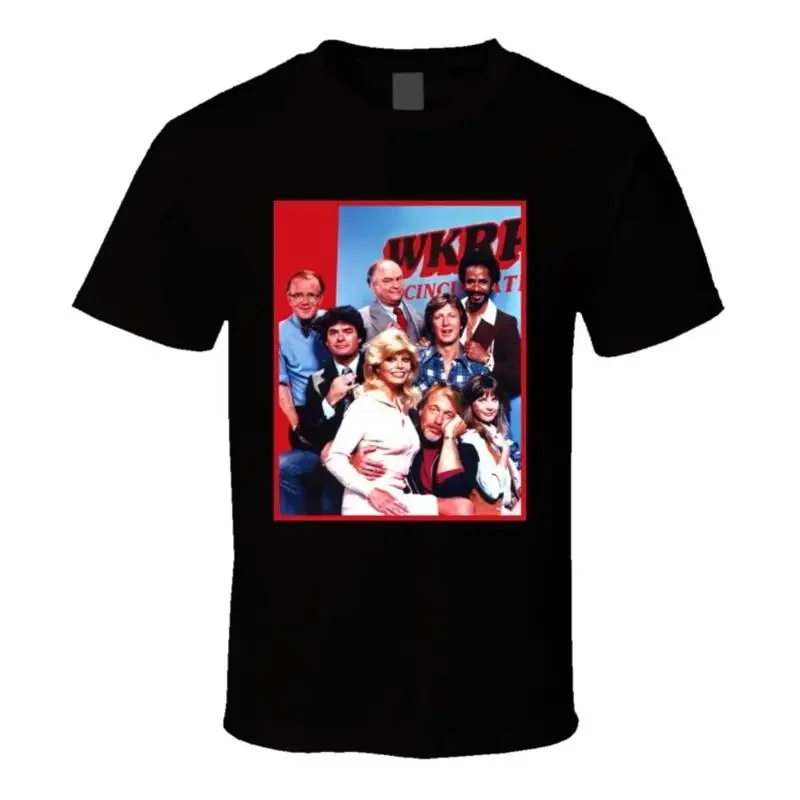 WKRP IN Cincinnati funny tv show t shirt