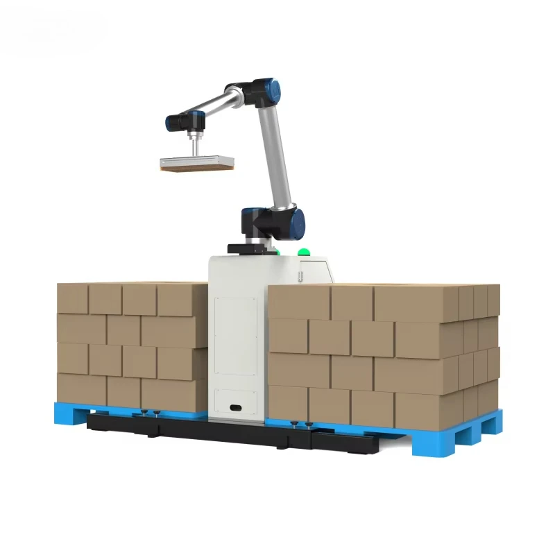 Automatic Carton Industrial Robot Stacking Machine for Robotic Application of Packing Bags and Cartons Boxes