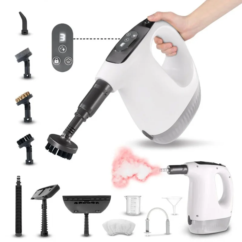 Handheld High-Temperature Steam Cleaner for Home Kitchen Bathroom Sofa Curtain Sterilization & Stain Removal
