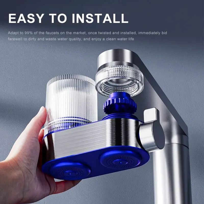 Water Purifier Stopcock Household Splash Prevention Filter Ceramic Filter Element Physical Filtration Kitchen Faucet Accessory