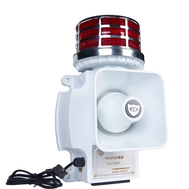 

Industrial 120dB Horn Audible and Visual Alarm LED Signal Siren Outdoor Use for Alerting Systems