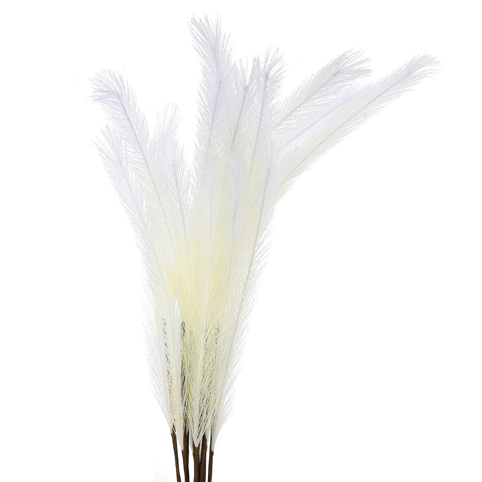 

10Pcs Exquisite Artificial Pampas Grass Stylish Home Decor Forever Blooming No Fallen Leaves Dinning Room