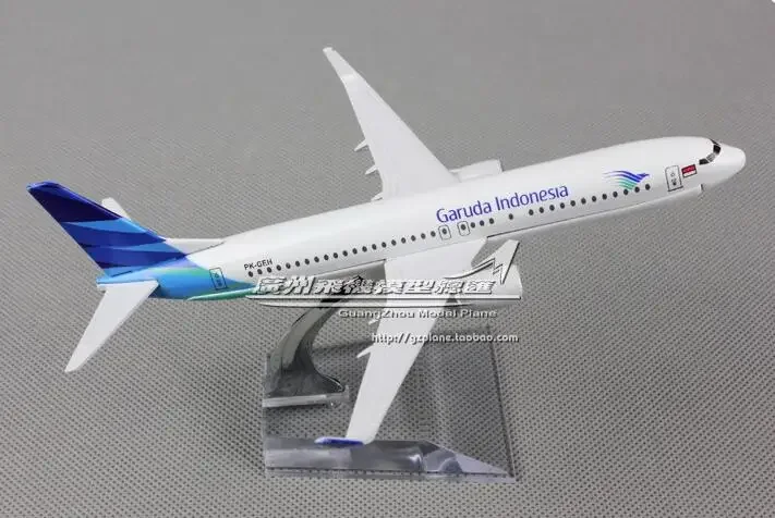 Indonesia Boeingg 737 16cm model airplane kits child Birthday gift plane models toys Christmas gift