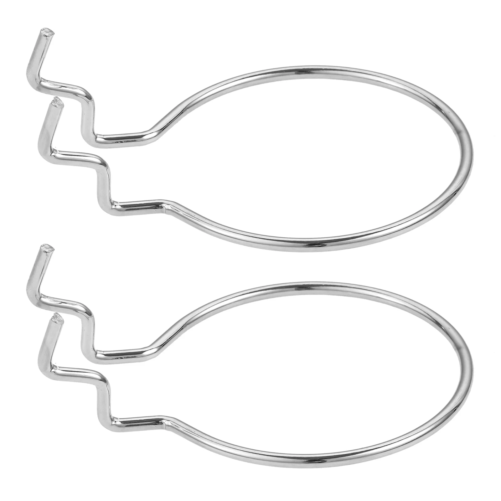 2pcs Ring Tray Pegboard Hook U-shape Wire Hanger Wallpeg Garage Storage/Organize/Display Tools Pliers Hammer Jewelry Holder 94mm