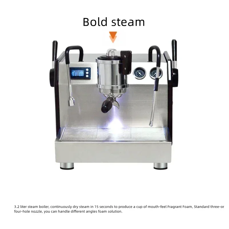 Бытовая техника 9 бар EM-40 Эспрессо-машина Кофеварка Кофеварка1 .0л/3,2л Паровой котел Двойной котел Роторный насос