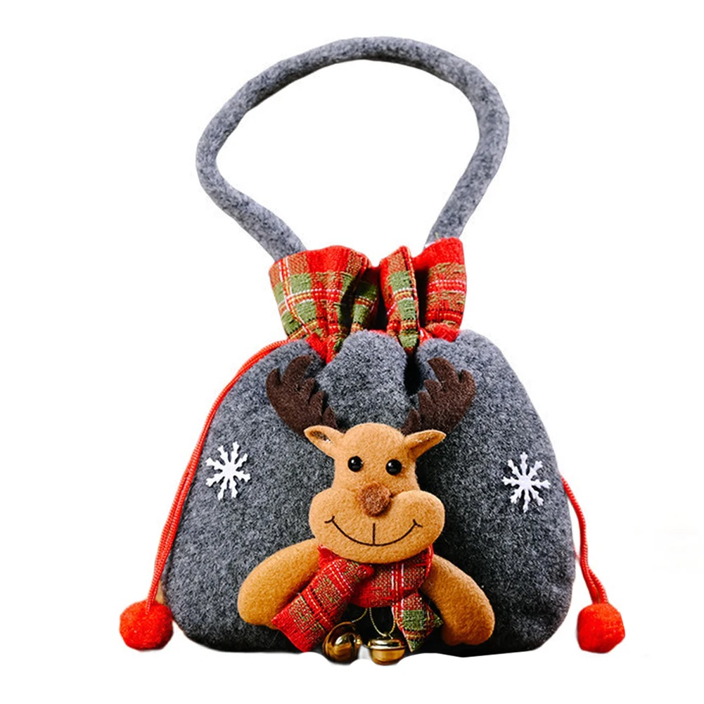 أكياس حلوى مزخرفة لعلاجات عيد الميلاد وحقائب احتفالات عيد الميلاد وحقائب هدايا عيد الميلاد المزخرفة للحفلات