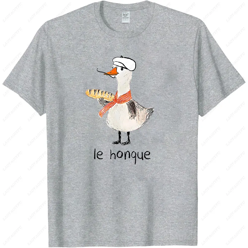 Camisa de ganso francés. Le Honque camiseta divertida regalo tonto viaje de Francia vacaciones presente para Animal pato pájaro gansos Meme amante