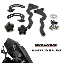 Motorcycles Additional Windshield Windscreen Reinforced Bracket Mount for BMW R1200GS LC ADV R1250GS R 1250 GS Adventure 1200 GS