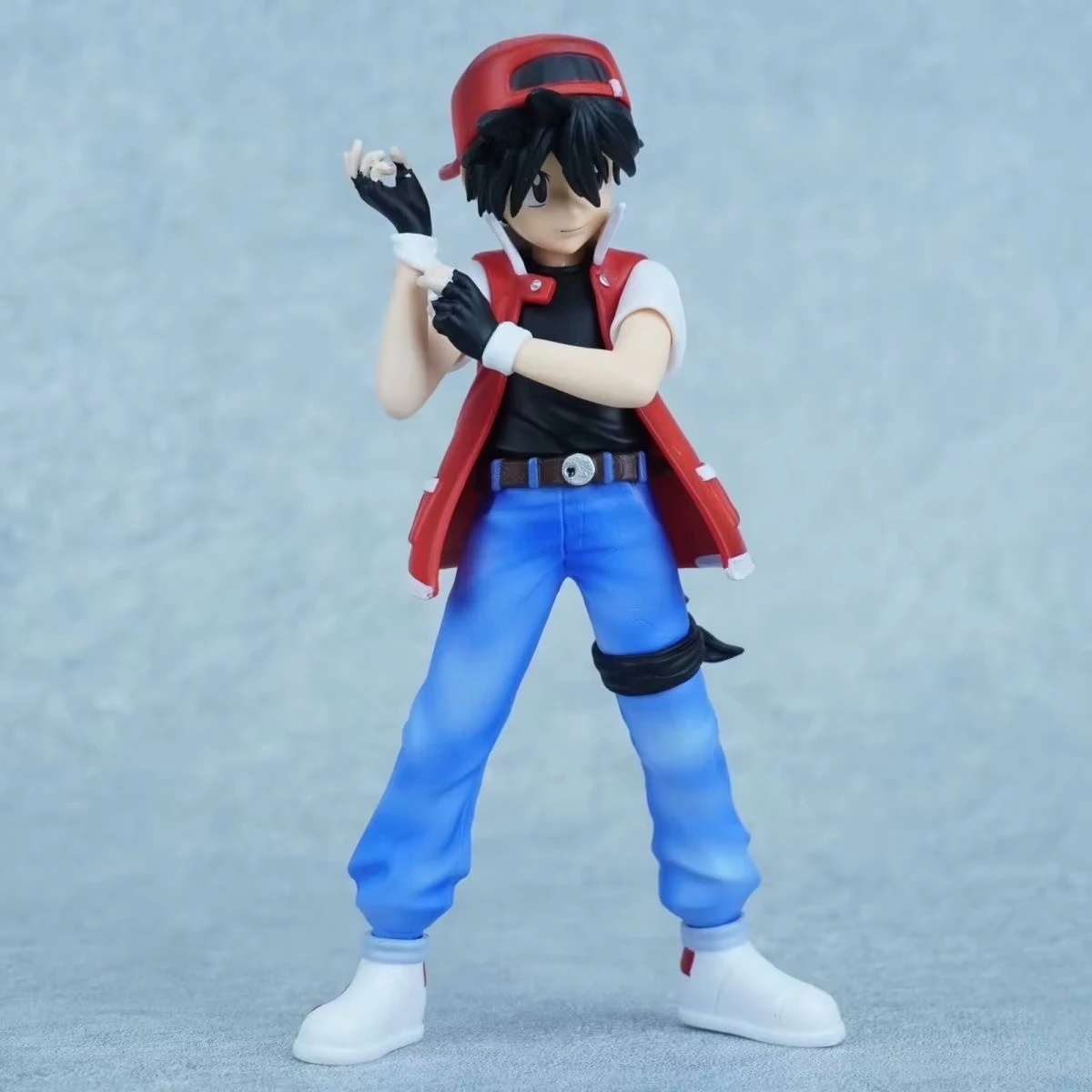 9 см Pokemen Red THE ORIGIN Аниме Фигурка Ash Ketchum Фигурки Коллекция ПВХ Статуя Коллекция Модель Настольный Декор Игрушки Подарок